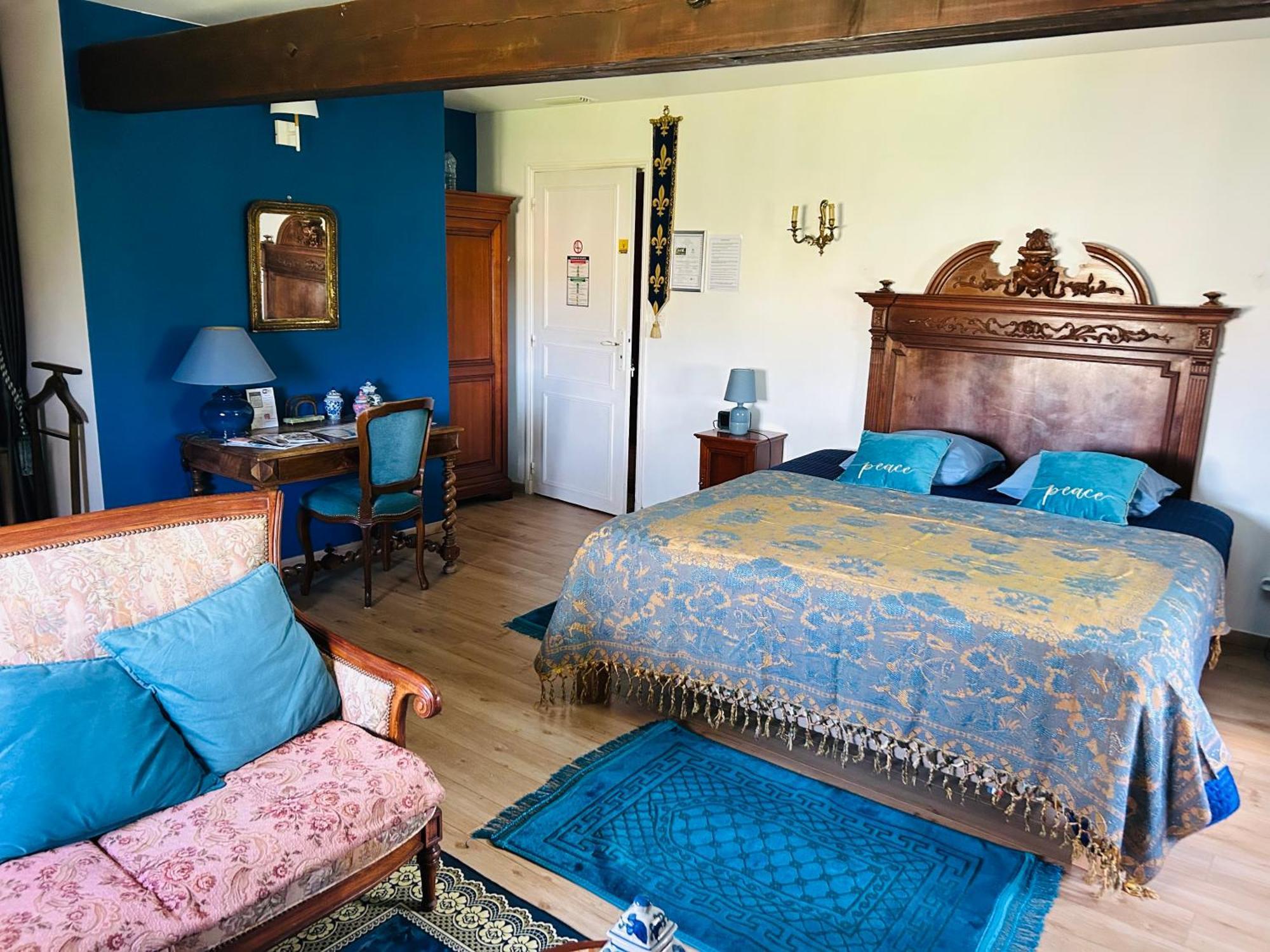 Manoir De La Gravette, Manoir Et Table D'Hotes Montauban Exteriér fotografie